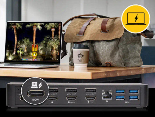 Sonnet Echo 13 Triple 4K display Thunderbolt/USB-C Dock Sonnet Echo 13 Triple 4K display Thunderbolt/USB-C Dock